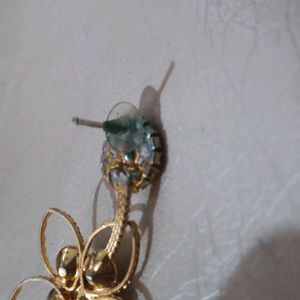 Beautiful Golden Long Earings