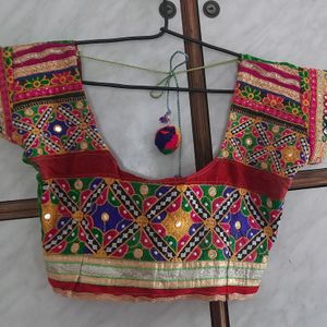 Full Kachhi Work Chaniya Choli