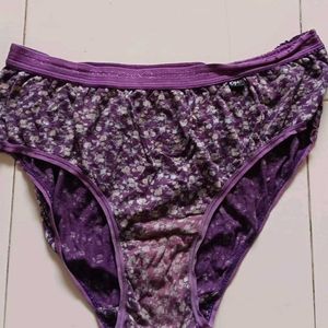 Purple Cotton Panty