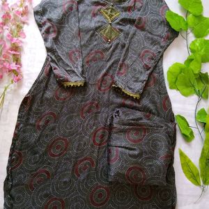 Kurti Patiya Set