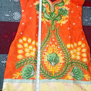 Salwar Kurti Dupatta Set With Astar Stichting