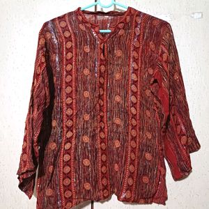 Ethnic Short Top