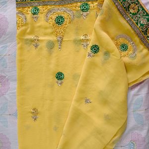 Yellow Saree