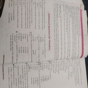 Class 9th Chemistry Textbook With Extra Questions