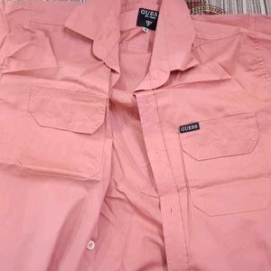 Peach Colour Shirt Brand New