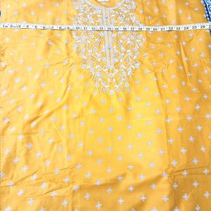 Cotton Blend Embroiderd Unstitch Dress Material