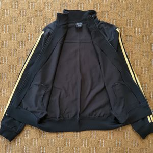 ADIDAS ZIPPER UPPER JACKET (GOLDEN STRIPES)