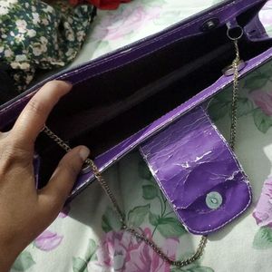 Swap Available. Purple clutch