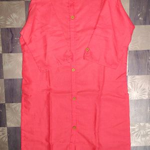 Unisex Pink Kurtha