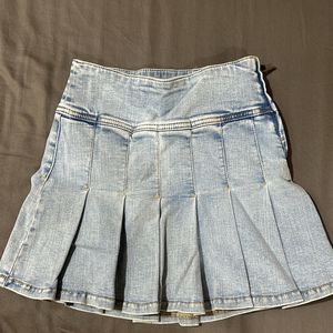 Mini Denim Skirt (NWT)