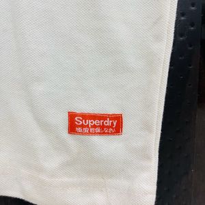 New White Super dry Tshirt