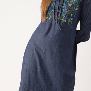 DressBerry Women A-line Blue Dress