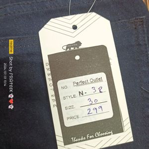 (N-38) 30 Size Slim Fit Denim Jeans