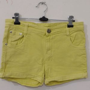 Yellow Shorts