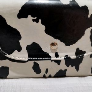 Cow Print Sling Bag (Strap Adjustable)