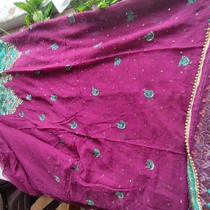 Purple Saree (Women's)