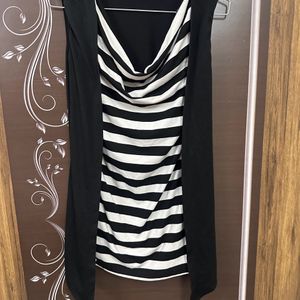 Stylish Black N White Top