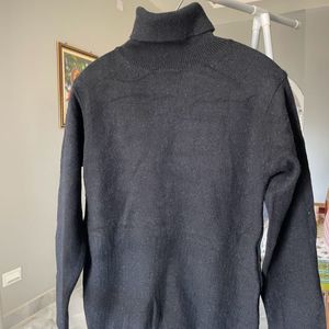 Black High Neck Sweater