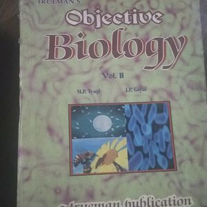 TRUEMAN'S. OBJECTIVE BIOLOGY VOL 1&2 NEET