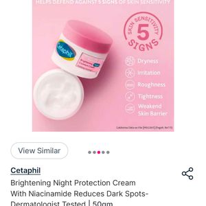 Cetaphil Brightening Night Comfort Cream