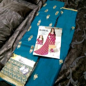 Women Without Stich Suit Salwar Dupatta