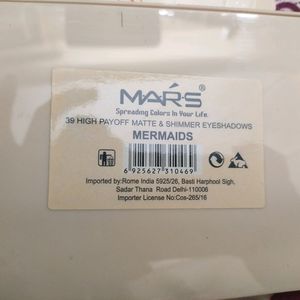 Mars 39 pan Eyeshadow pallete