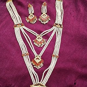 ♥️ Jewellery Set Earrings + 3 Layer Necklace ♥️