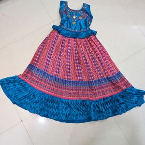 Nice Long Frock For Party Wear Girl