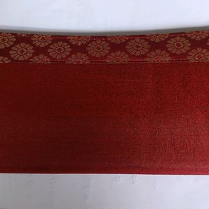 Brand New Avon Brocade Clutch - Crimson