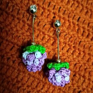 Crochet Earrings 2 Pairs