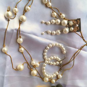 PEARL NECKLACE SET