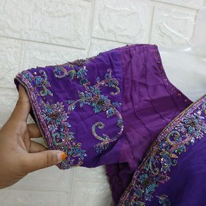 Diganar Hand Embrwodari Saree