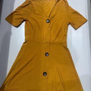 Yellow Mustard Dress