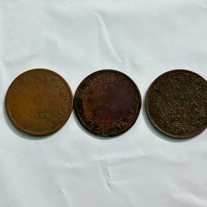 British India 3 Coins