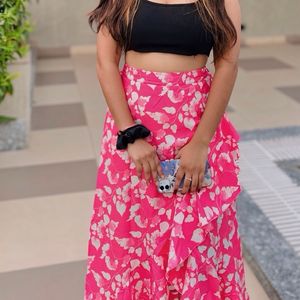 Beautiful Pink Flipkart New Skirt