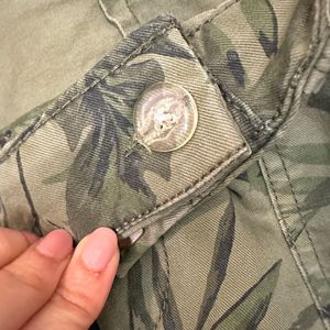 Old Navy Floral Military Trousers