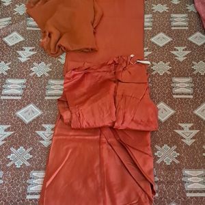 Silk Salwaar Kameez Dupatta Suit