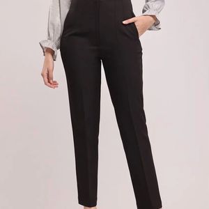 Women Black Formal Pant