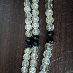 Glass Beads / Broken Bead Bracelet