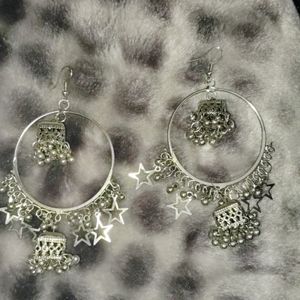 Oxidised Jhumka(Ear-ring)