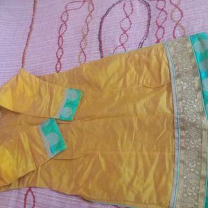 Yellow 💛 Kurthi With Dupatta