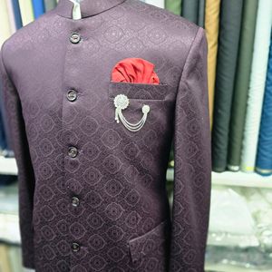 Brand New Wine Colour Jodhpuri For Men