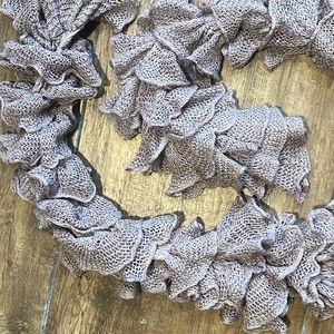 Stylish Ruffled Crochet Stole