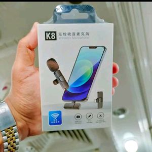 K8 Mic | With Iphone To Type C Connector