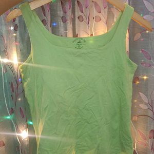 Lime Green Tank Top Women