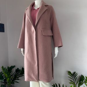 Pink Korean Overcoat