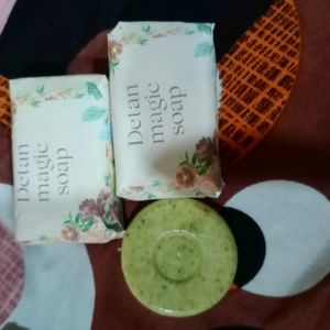 Buy 2 Detan Soap With 1 Free