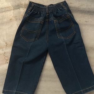 Girls/boys Age 4-6 Denim Capri