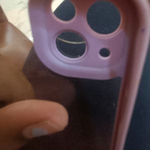 I Phone 14 Cover - Pink Colour