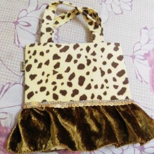 Pretty Leopard Print Bag